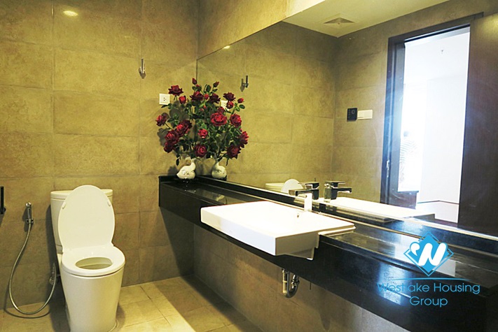 Beautiful apartment for rent in high floor of the Lancaster Building, Ba Dinh District, Hanoi